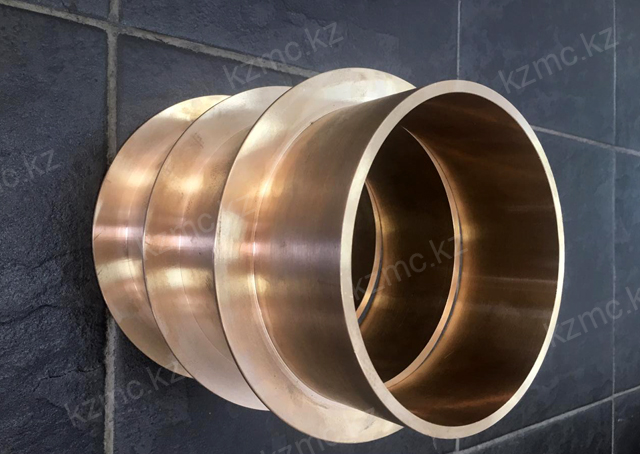 Bronze bearing production