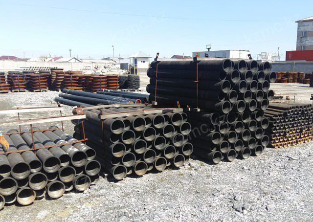 Cat iron pipes production