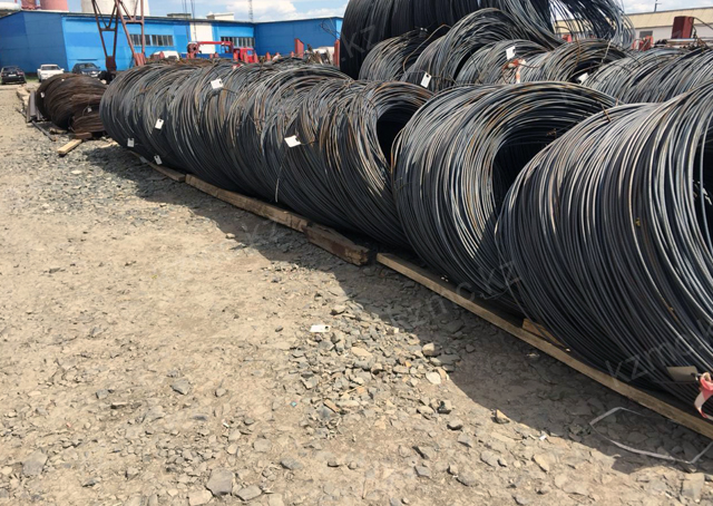 Steel wire production