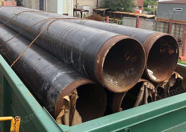 CWS insulated steel pipes production